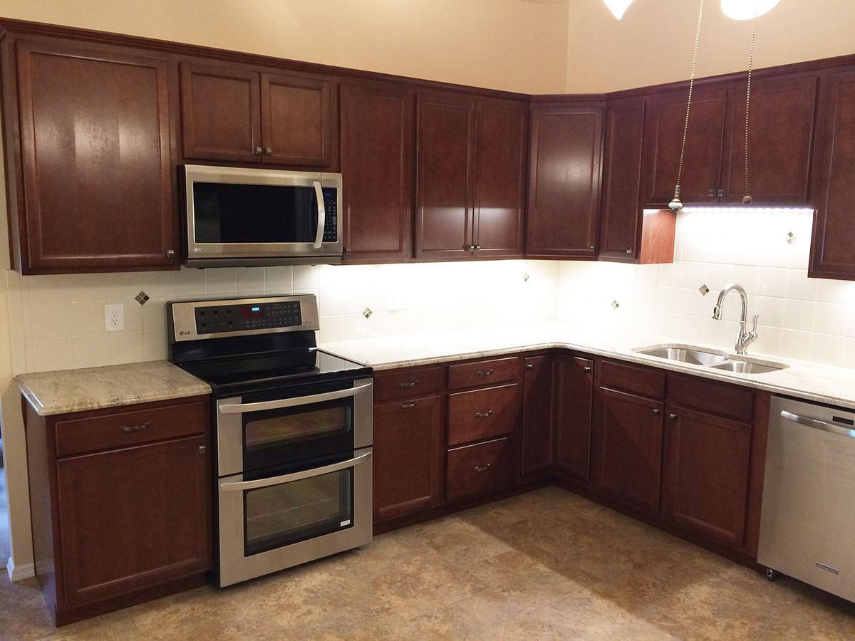 smooth-dark-kitchen-cabinets